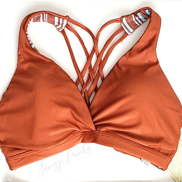 Maaji Shimmering Chestnut Valley bikini top D cup - Picture 3 of 8